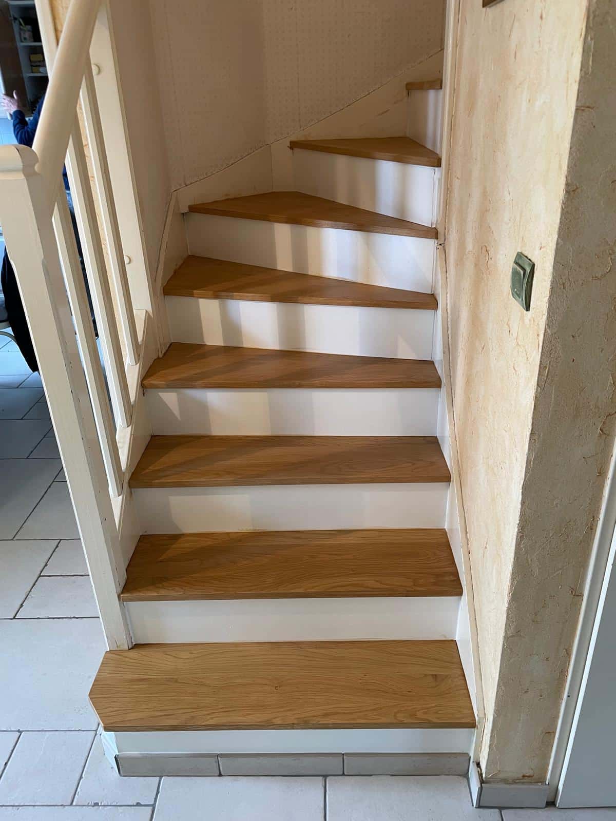 Escalier rénové
